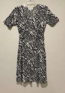 - Black and White Dress