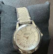 Coach Women's Boyfriend Signature Fabric Logo Watch 34mm