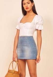 Jeans Evie Denim Mini Skirt