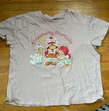 strawberry shortcake pink t-shirt from