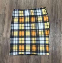 plaid skirt