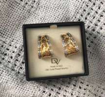 Dolce Vita Huggie Gold Earrings 