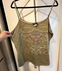 Harley Davidson Embellished Tank Top 2x Excellent Condition