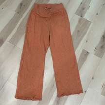 FP BEACH -  wide leg pants 100% cotton size S/P #628-7