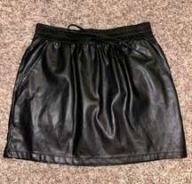 Leather Skirt