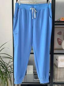 Figs High Waisted Zamora Ceil Blue Jogger Scrub Pants Women’s Size XL