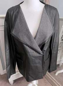 Akris Punto NWT Nappa Leather Jacket Size 10