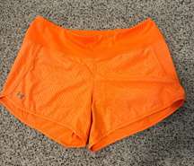 Neon Orange Shorts