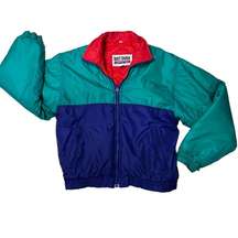 Brittania VTG 90’s Ski Jacket Winter Jacket Color Block Coat