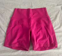 Sonic Pink Align Shorts