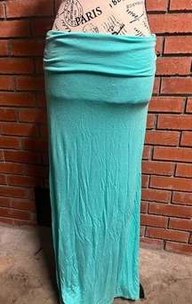 Maxi Skirt- Blue size M