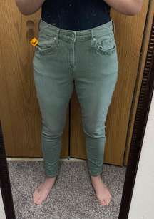 Sage Green High Waisted Pants 