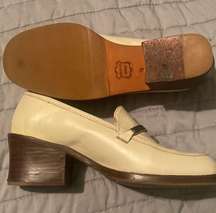 Cream colored dkny shoes