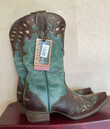 Genuine Leather Cowgirl Boots