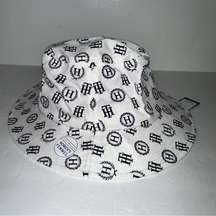 Tommy Hilfiger White & Black Bucket Hat NWT One size Fits All retail $34.50