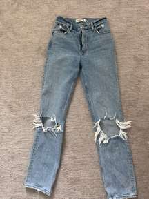 90s Straight Ultra High Rise Abercrombie Jeans