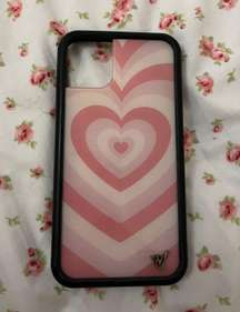 Wildflower iPhone 11 Heart Case