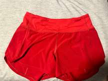 Red Speed Shorts