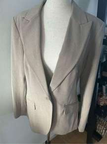 New work and company brown tan blazer new size 8