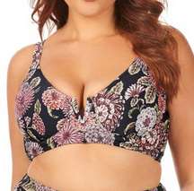 Raisins Curve BLACK MULTI Byron V-Wire Swim Top