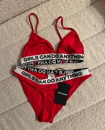 Zadig&Voltaire Women's Whitehaven Bikini Set In Red