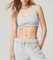 Alo Scoop Neck Sweatshirt Bra