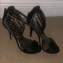 Black party heels