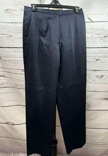 Kasper 6P cotton blend black dress pants - 2947