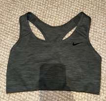 Pro Gray Dri-Fit Sports Bra