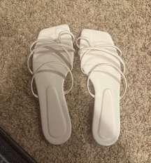 Cream Sandals 
