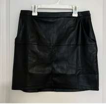 Leather Skirt