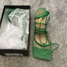 Ego Green Stretch Heels