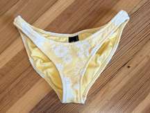 Yellow Floral Bikini Bottoms