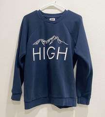 mtwtfss weekday "high" mountain sweatshirt size medium