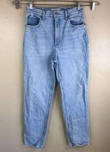 Abercrombie & Fitch Womens 90’s Straight Ultra High Rise Denim Jean Size 30