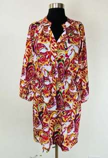 Tracy Negoshian Abstract Popover Dress S