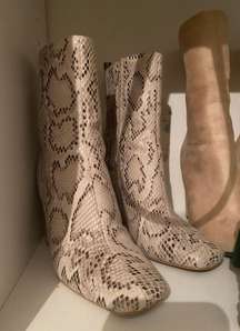 Snakeskin Boots