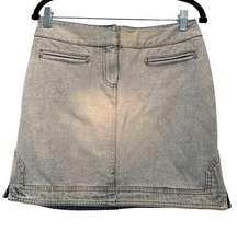 City DKNY Vintage Denim Mini Skirt size 4