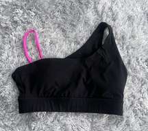 MPG black sports bra with removable pads S