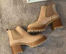 Tan Booties