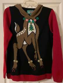 Reindeer Hoodie NWOT