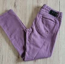 Convers plum copely ankle skinny jeans size 27