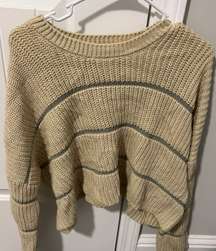 Cropped sweater 