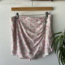 Boho Linen Her Entire Name Says Grace Floral Skort