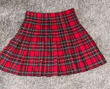 Plaid Skirt