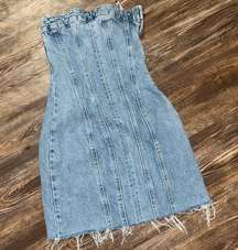 Zara Denim Mini Dress