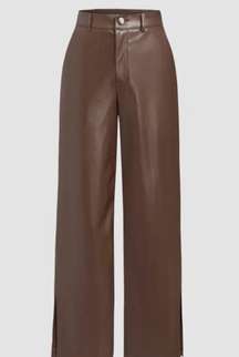 Shop  Brown Leather Pants