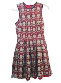 Hunter Dixon by Hunter Bell Maraschino Sleeveless Dress Size 8