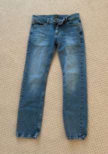 Low Rise Straight Jeans 