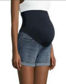 Maternity Pull On Bermuda Shorts by Time and Tru